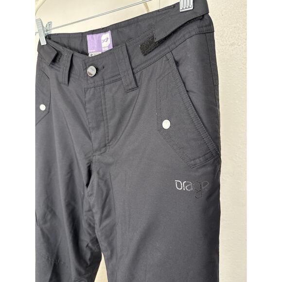 Orage Snow Pant Womens Size Small Black Ski Snowboard AUW0085 Adjustable - Picture 3 of 11